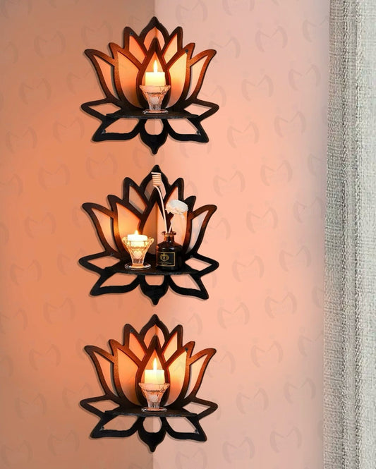 Lotus Wooden Wall Decor