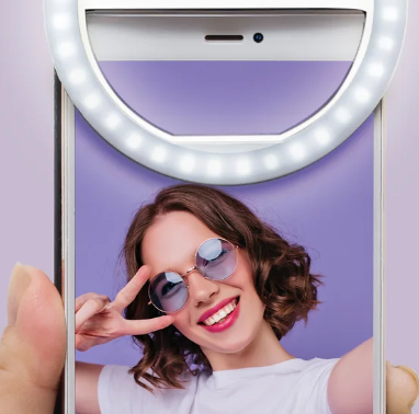 Portable Mobile Selfie Ring Light